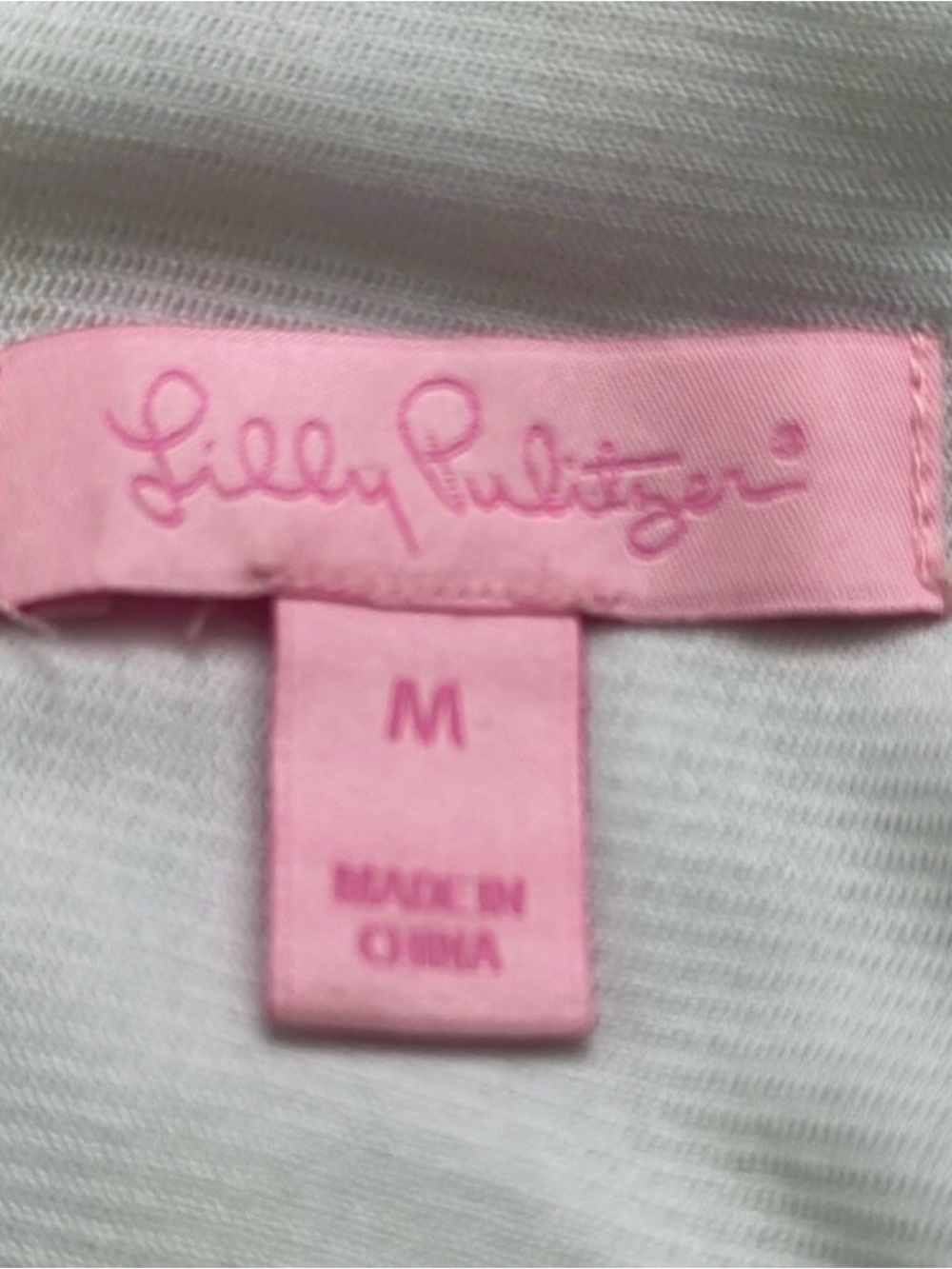 Lilly Pulitzer White Midi Dress with Pink & Green Floral Print - Picture 9 of 9